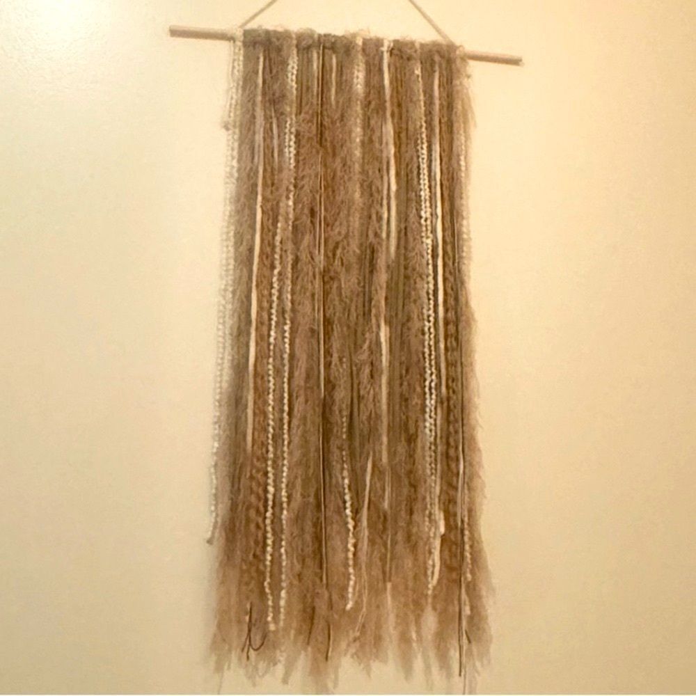 New Boho Handcrafted by Local Artist Wall Hanging